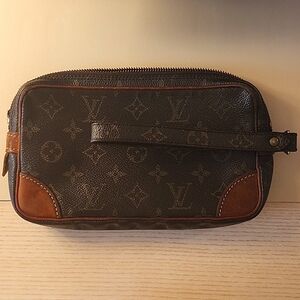 Louis Vuitton Authentic Vintage Monogram Marly Dragonne Clutch